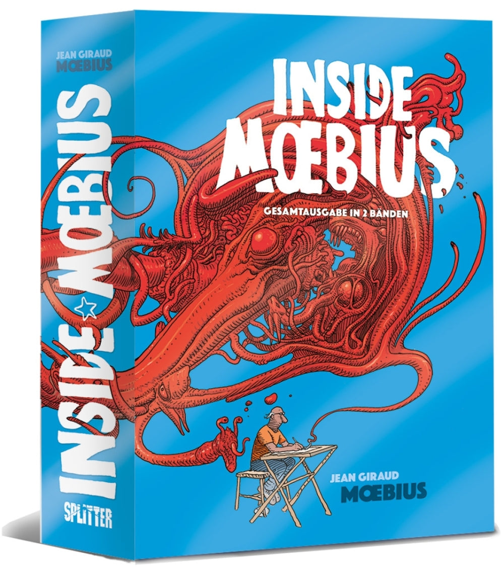 Inside Moebius (limitierte Vorzugsausgabe) – 20 Jahre Splitter Verlag – limitierte Sonderausgabe – Originalcover