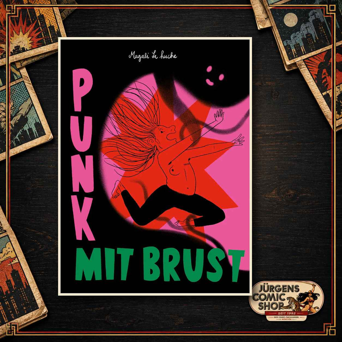 Punk mit Brust