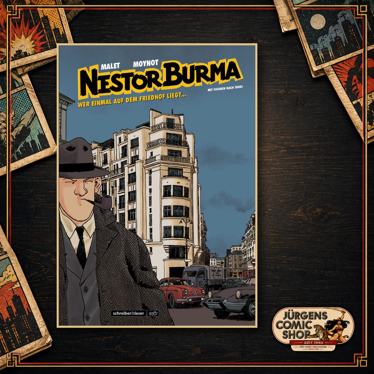 Nestor Burma: Wer einmal auf dem Friedhof liegt...(Neue Edition)