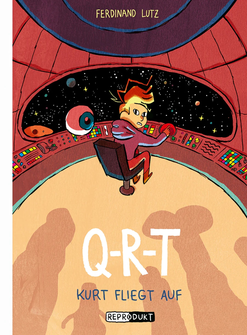 Q-R-T 6 – Kurt fliegt auf – Cover