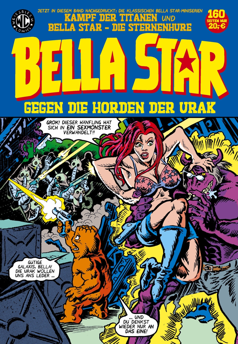 Cover Bella Star gegen die Horden der Urak – Weissblech