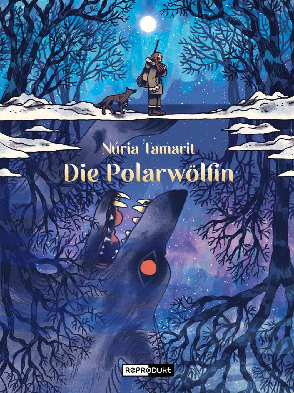 Die Polarwölfin