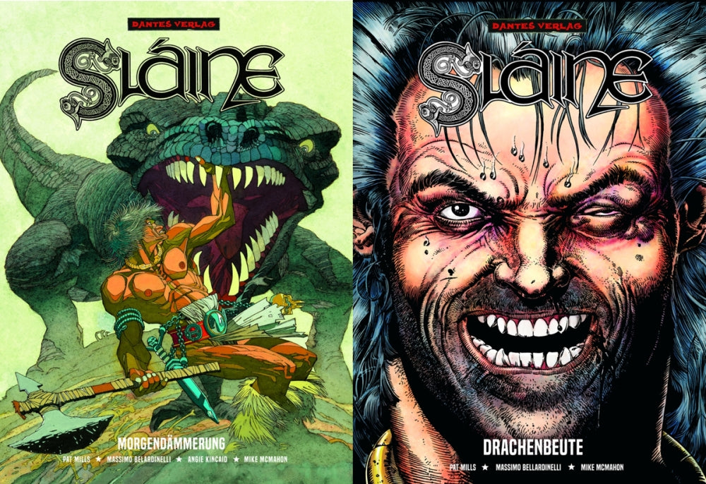 Slaine-Bundle (2 Bände) – Slaine 1 SC + Slaine 2 SC – Cover