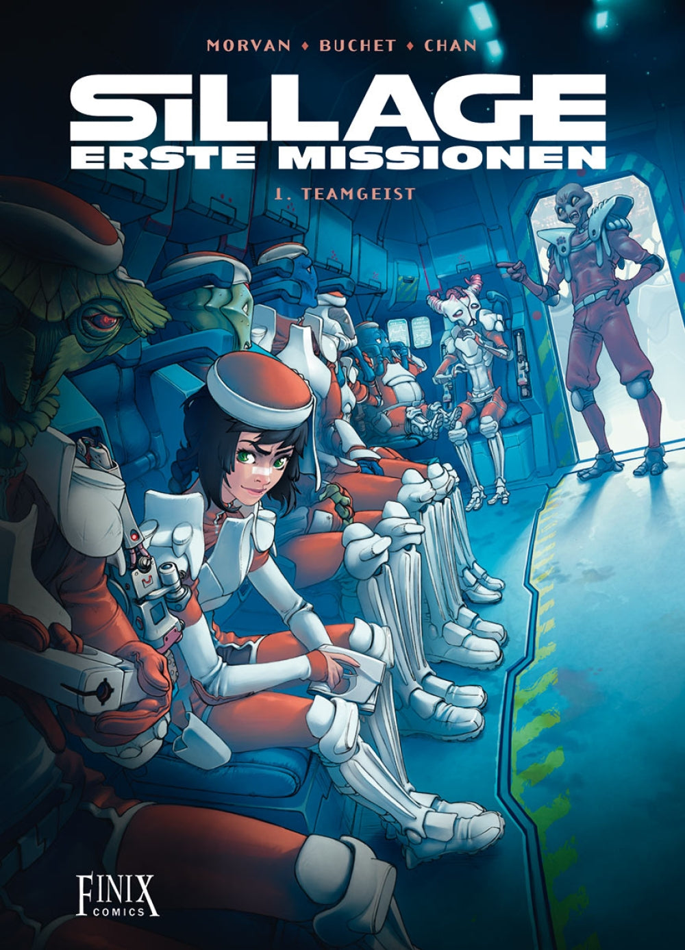 Sillage - Erste Missionen 1 – Teamgeist – Cover