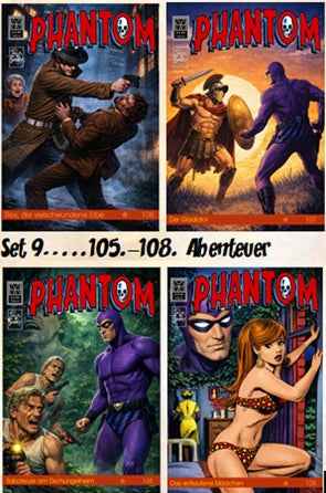 Phantom: 105.–108. Abenteuer – 4 Hefte im Set
