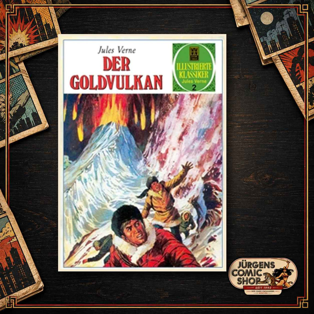 Illustrierte Klassiker: Jules Verne 2 – Der Goldvulkan