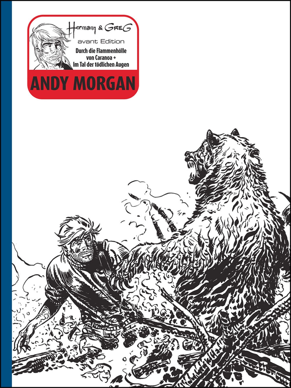Andy Morgan 2 - avant Edition – Durch die Flammenhölle von Caranoa & Im Tal der tödlichen Augen – Cover