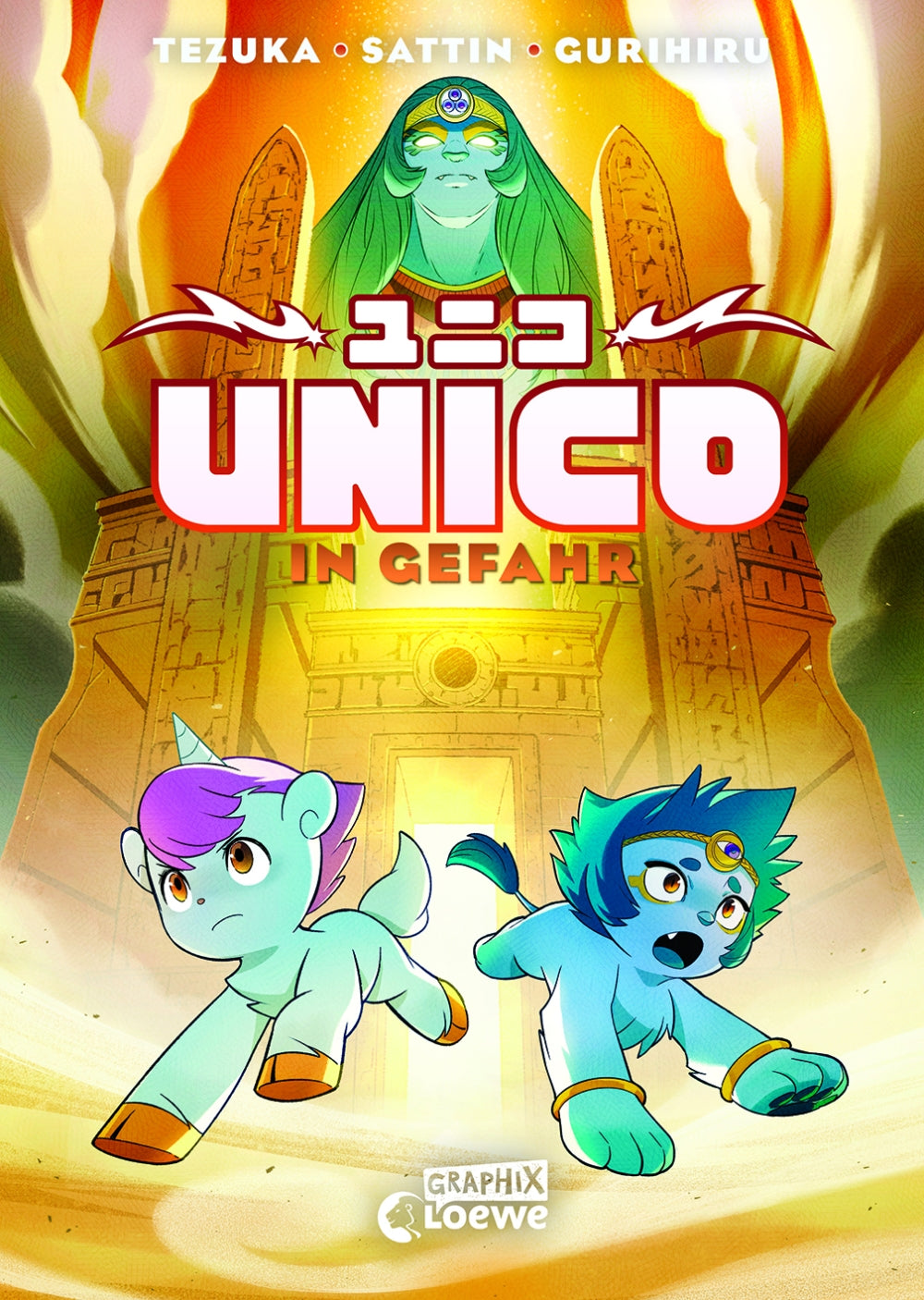 Unico 3 (Hardcover) - Unico in Gefahr – Cover