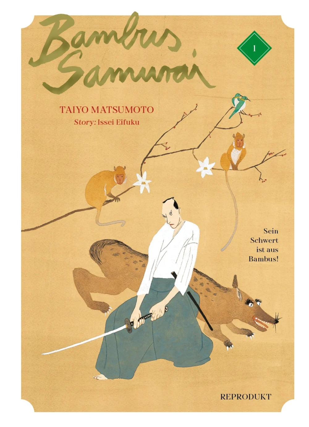 Bambus Samurai 1 – Cover