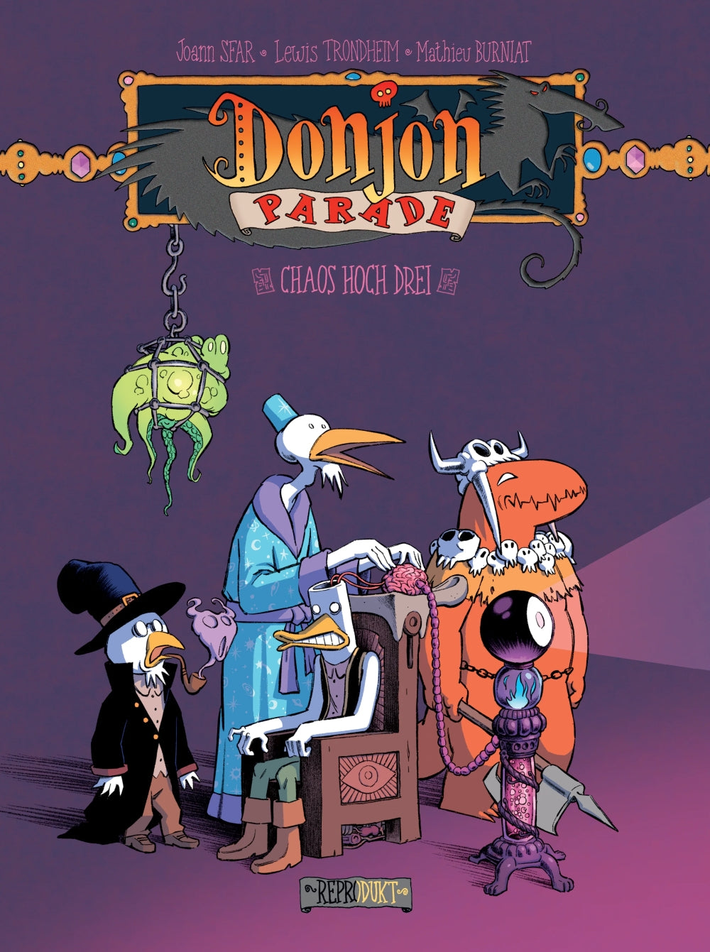 Donjon Parade 12 – Chaos hoch drei – Cover