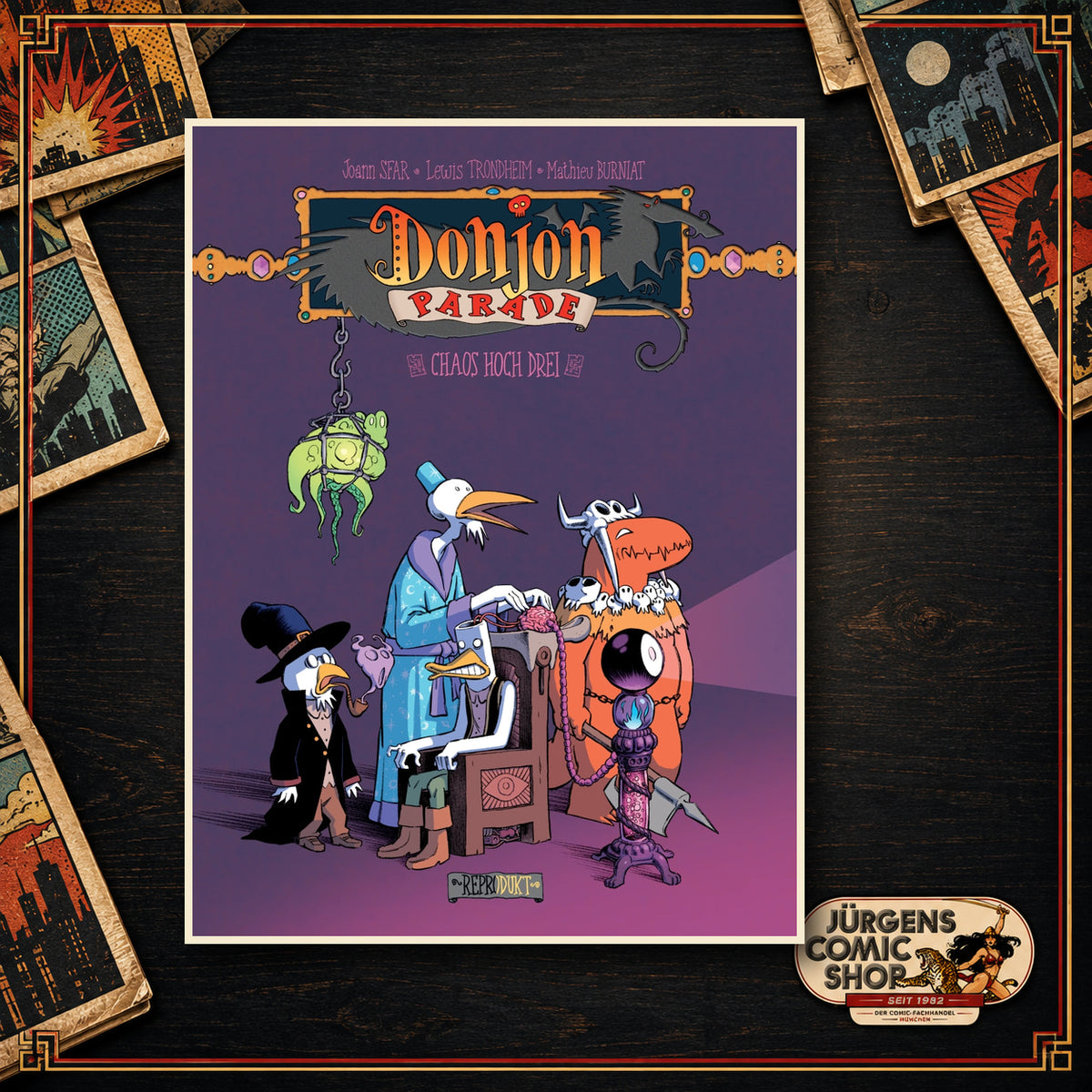 Donjon Parade 12 – Chaos hoch drei
