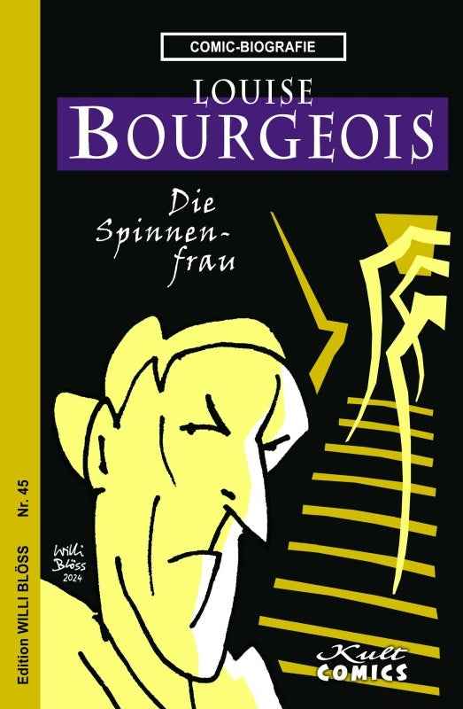 Comic-Biografie – Louise Bourgeois: Die Spinnenfrau