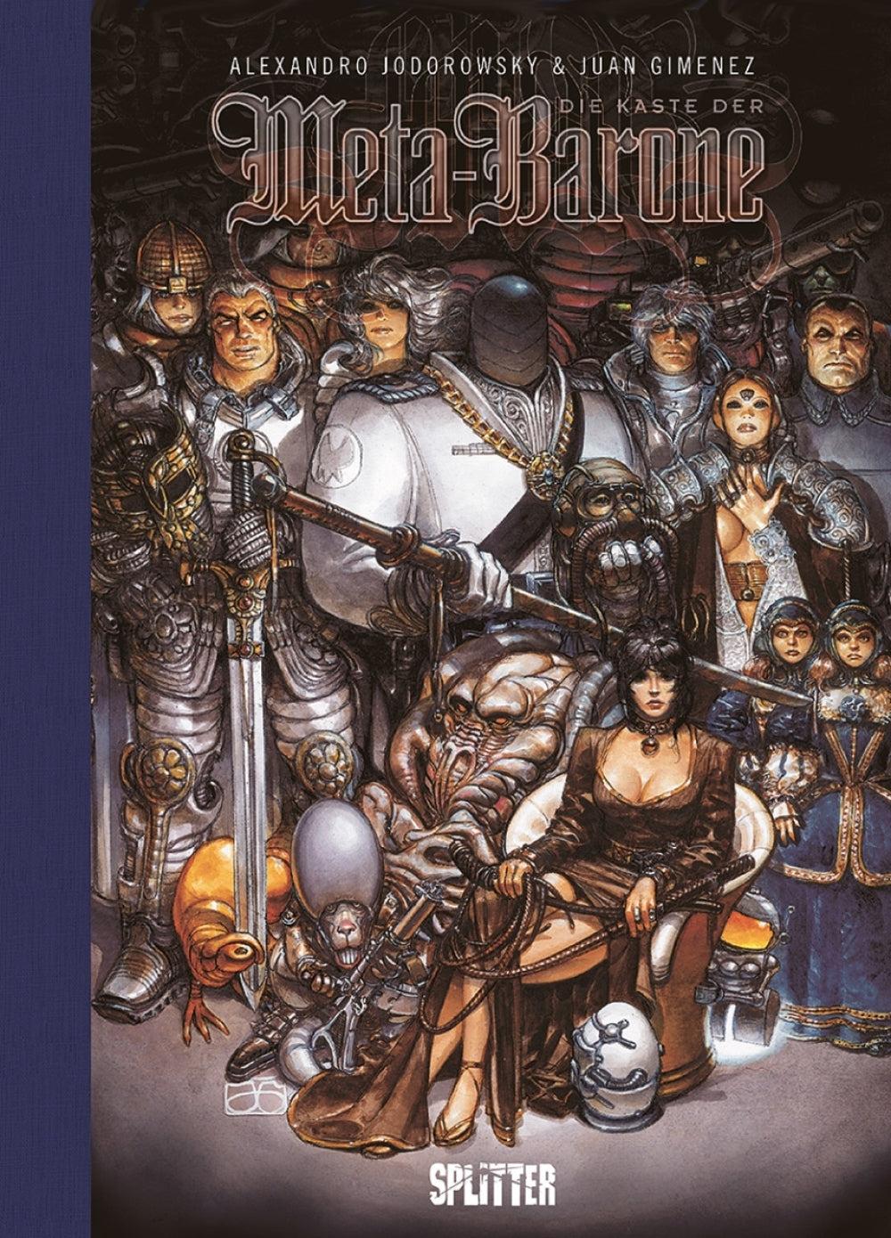 Die Kaste der Meta-Barone Gesamtausgabe (limitierte Sonderedition) – 20 Jahre Splitter Verlag – Originalcover