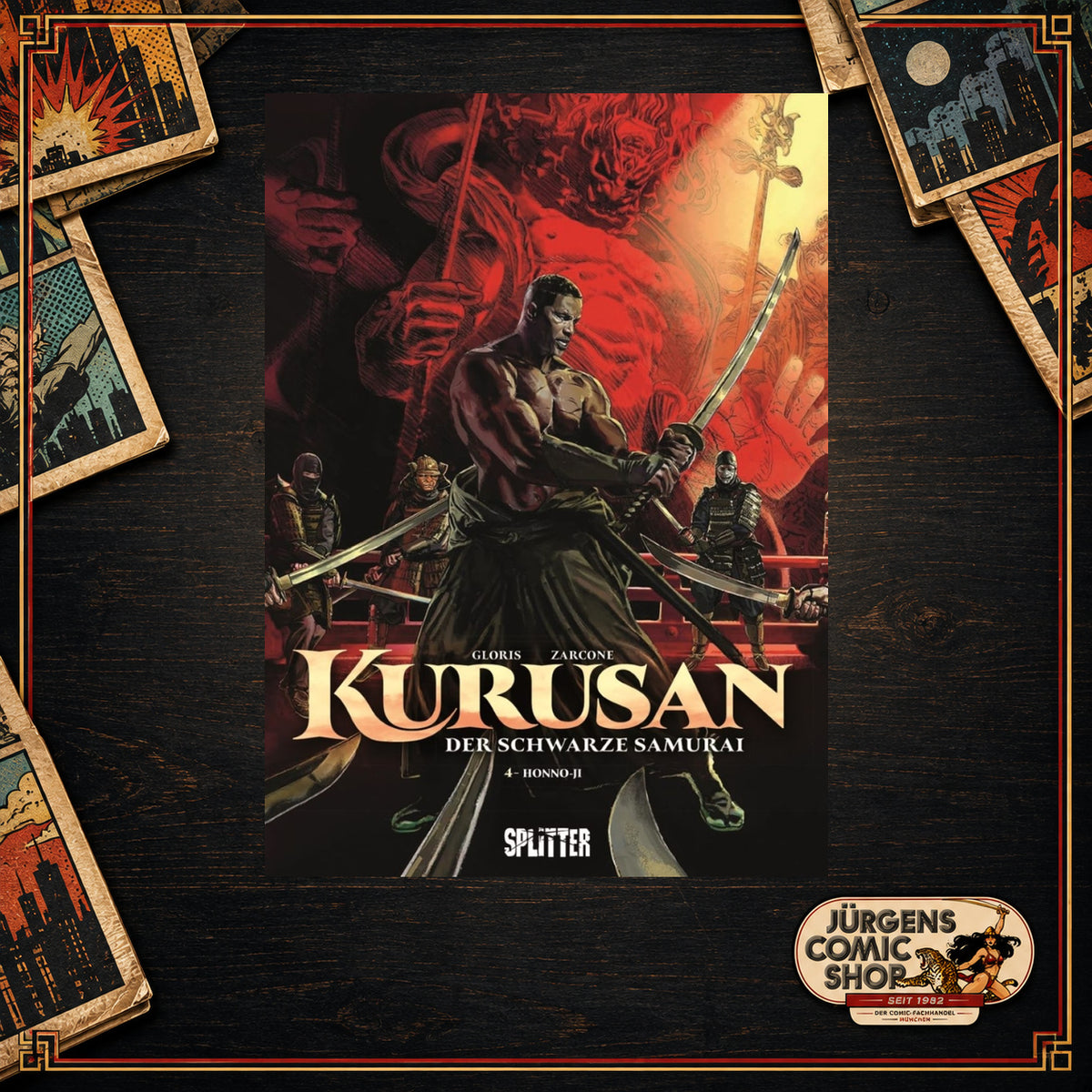 Kurusan - Der schwarze Samurai 4 – Honno-Ji