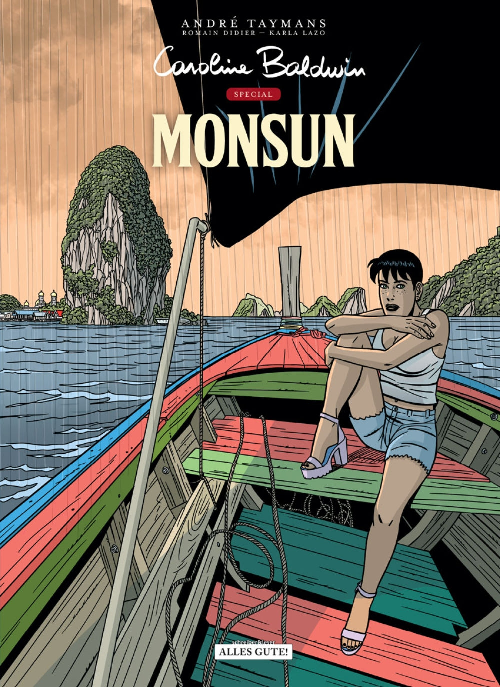 Caroline Baldwin Special - Monsun VZA – Cover von Schreiber & Leser