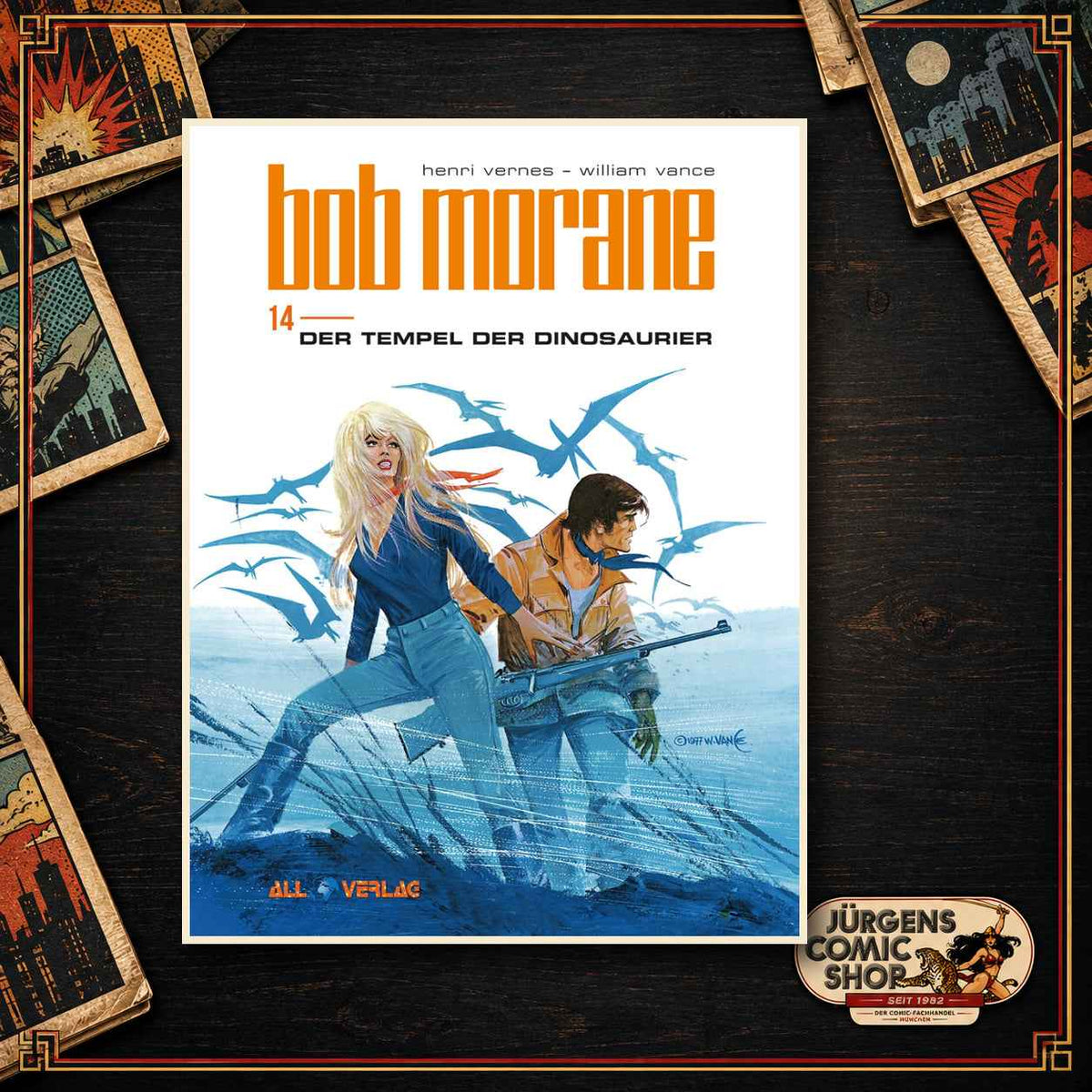 Bob Morane 14 – Der Tempel der Dinosaurier