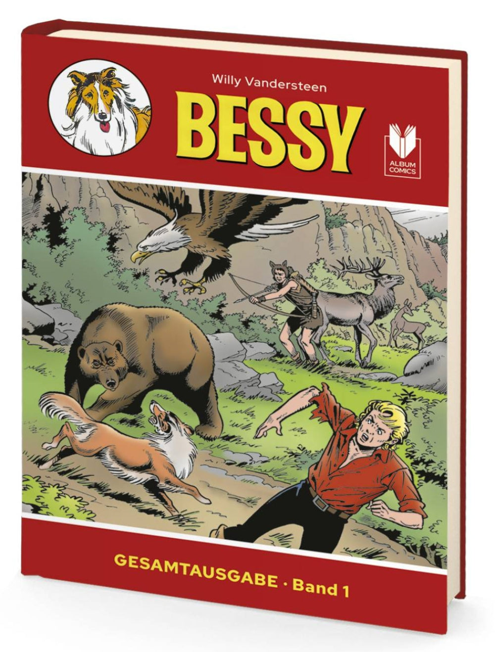 Bessy Gesamtausgabe von Album Comics – Cover