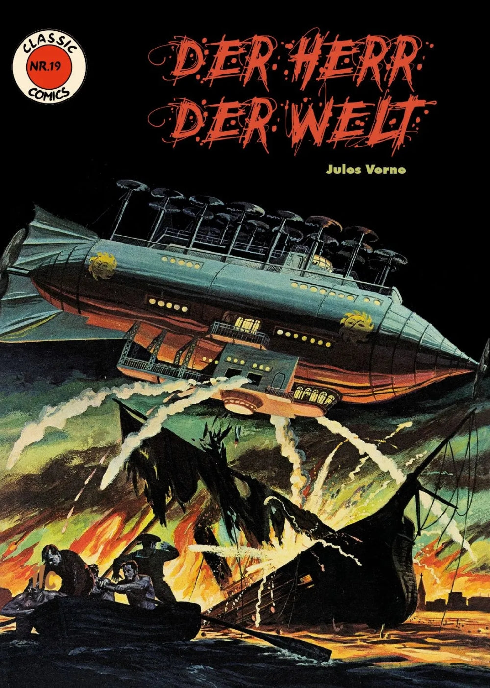 Classic Comics 19: Der Herr der Welt – Cover