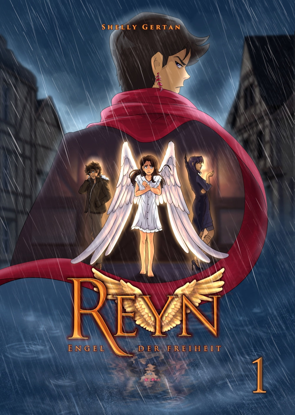 Reyn: Engel der Freiheit 1 – Cover von Erlance Studios