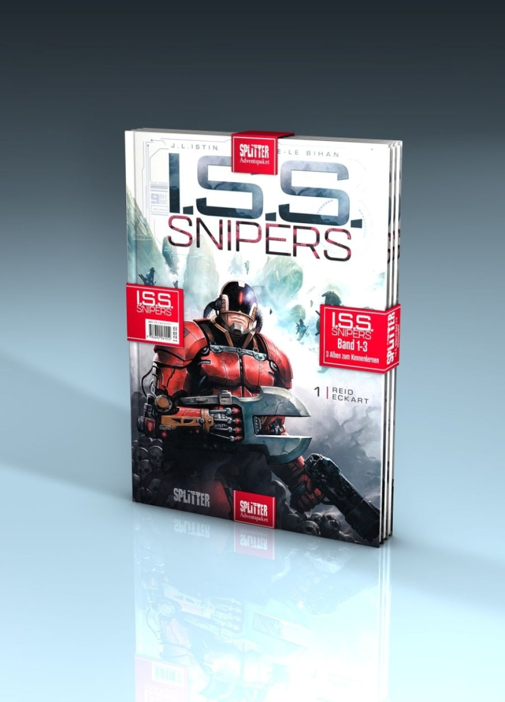 Adventspaket: ISS Snipers – Band 1-3 der Comic-Serie – Originalcover