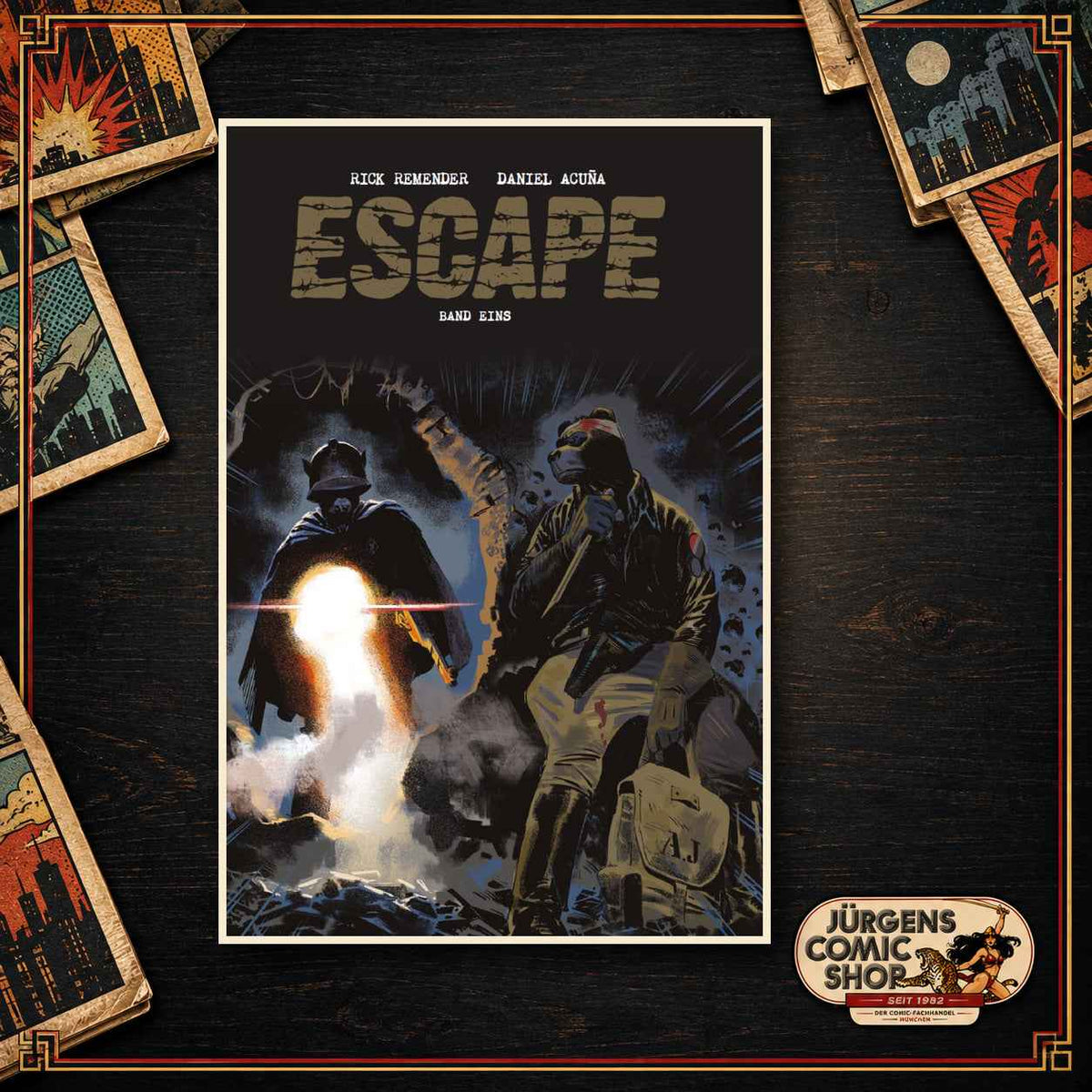 Escape 1 – Hardcover Cover 2