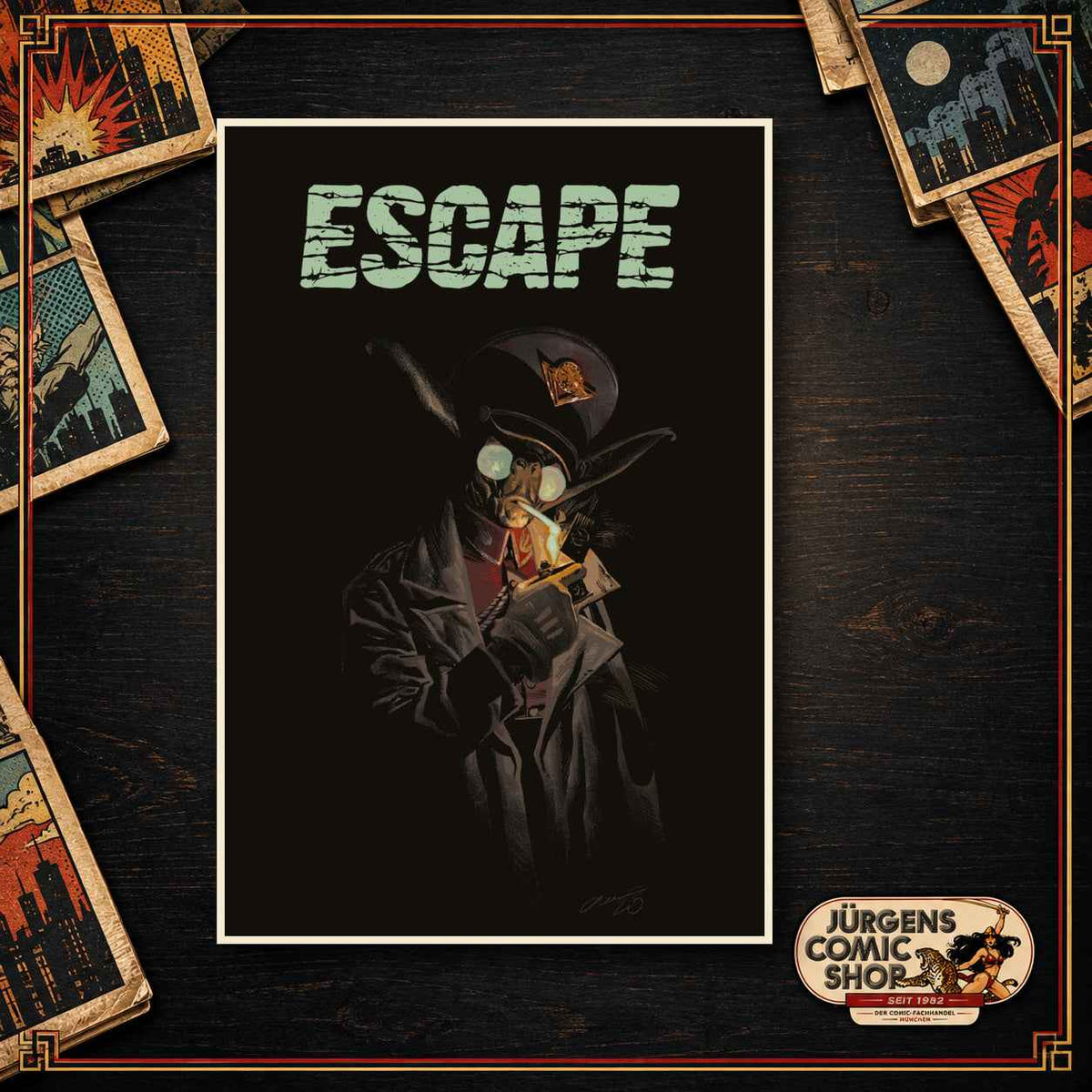 Escape 1 – Hardcover Cover 3 Glow in the Dark