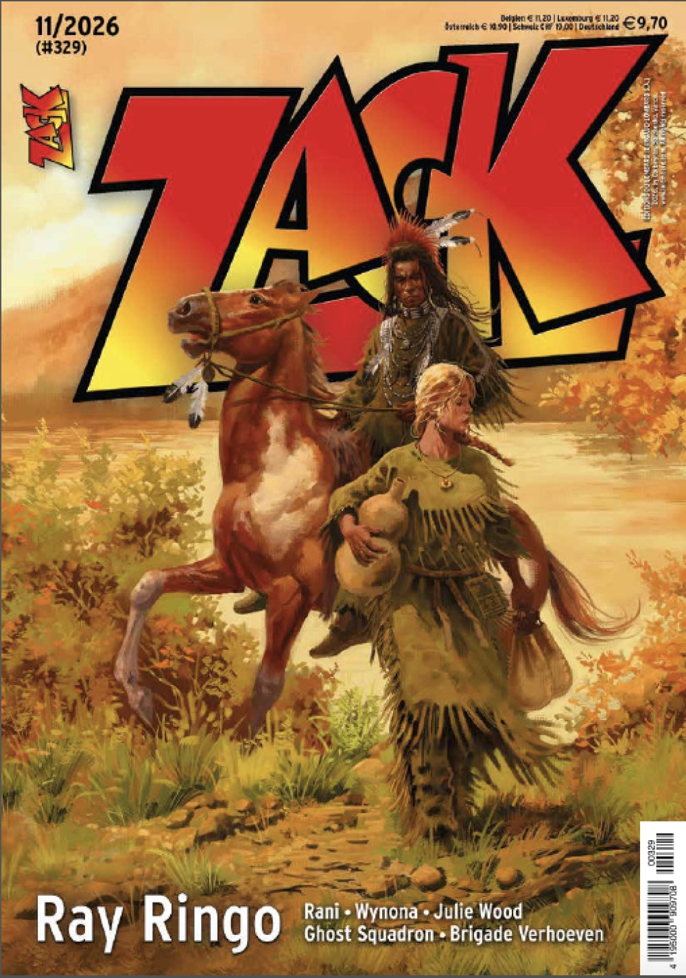 Zack Magazin 329 – November 2026 – Originalcover