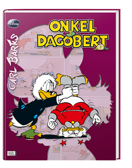 Cover Carl Barks Onkel Dagobert - Band 07 – Egmont Ehapa