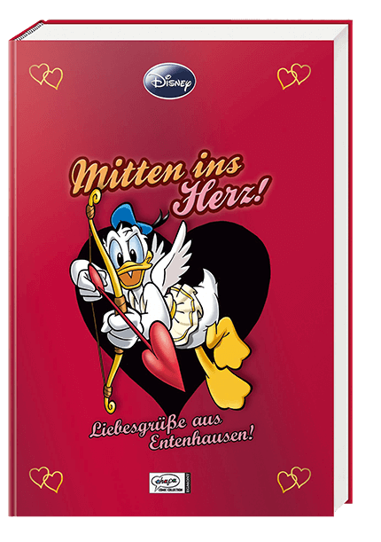 Cover Enthologien Nr. 08: Mitten ins Herz! - Liebesgrüße aus Entenhausen! – Egmont Ehapa