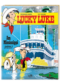 Cover Lucky Luke Nr. 20: Am Mississippi - gebundene Ausgabe – Egmont Ehapa