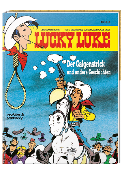Cover Lucky Luke Nr. 42: Der Galgenstrick - gebundene Ausgabe – Egmont Ehapa