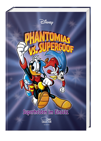 Cover Enthologien Nr. 18: Phantomias vs. Supergoof - Superhelden im Einsatz – Egmont Ehapa