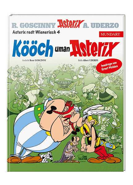 Cover Asterix redt Wienerisch 4 - Kööch uman Asterix – Egmont Ehapa
