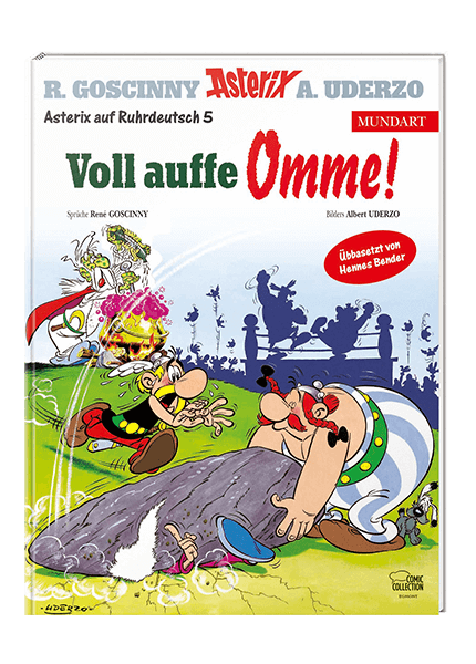 Cover Asterix auf Ruhrdeutsch 5 - Voll auffe Omme! – Egmont Ehapa
