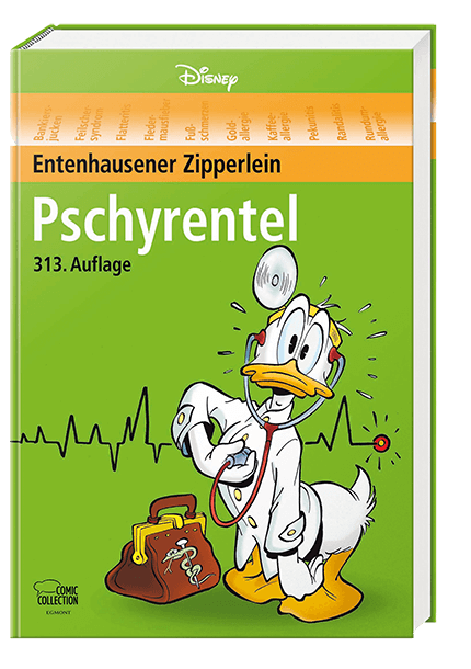 Cover Pschyrentel - Entenhausener Zipperlein – Egmont Ehapa