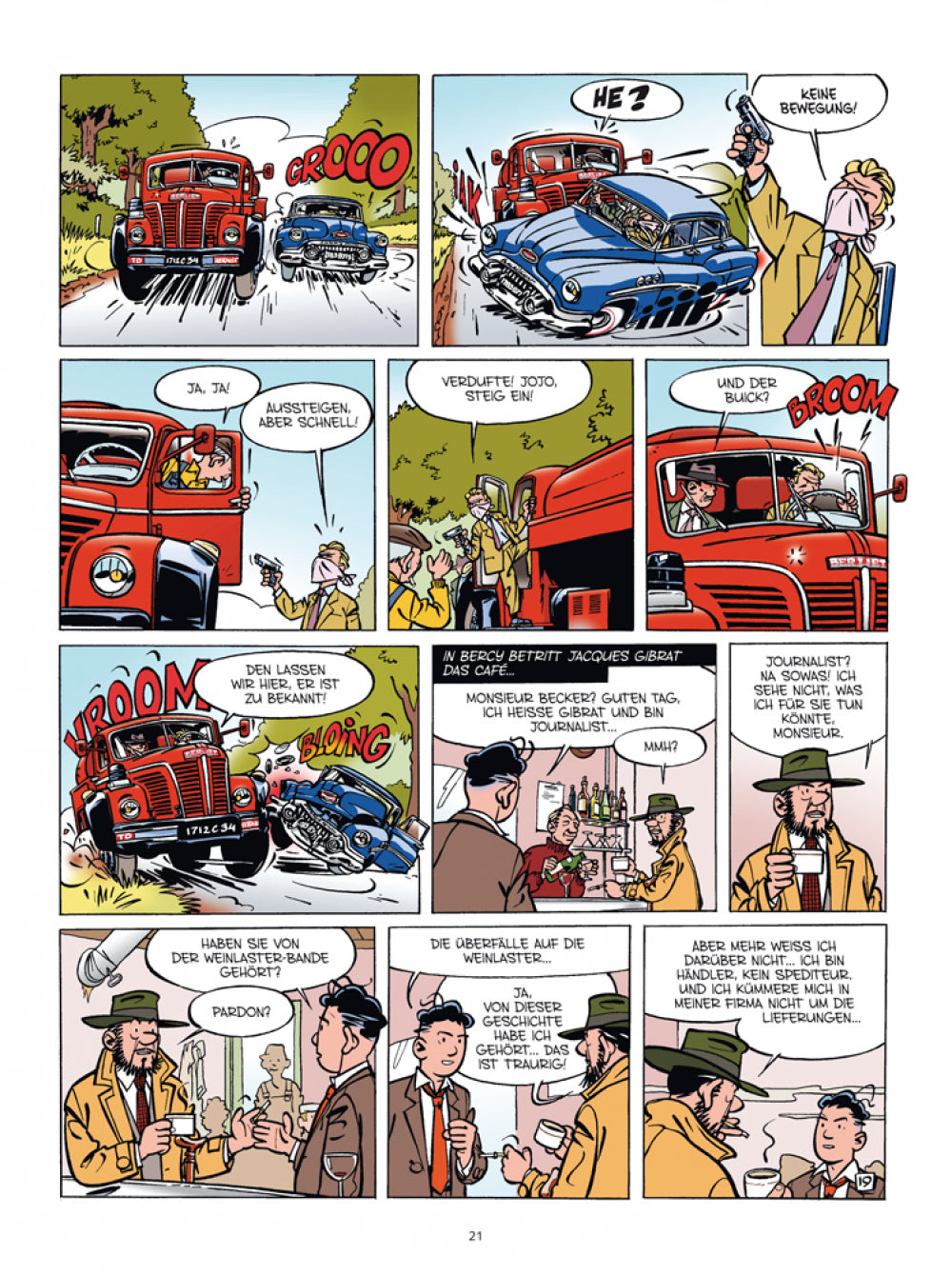 Die Abenteuer von Jacques Gibrat 1 (Neuauflage) - Die Bande der Weindiebe