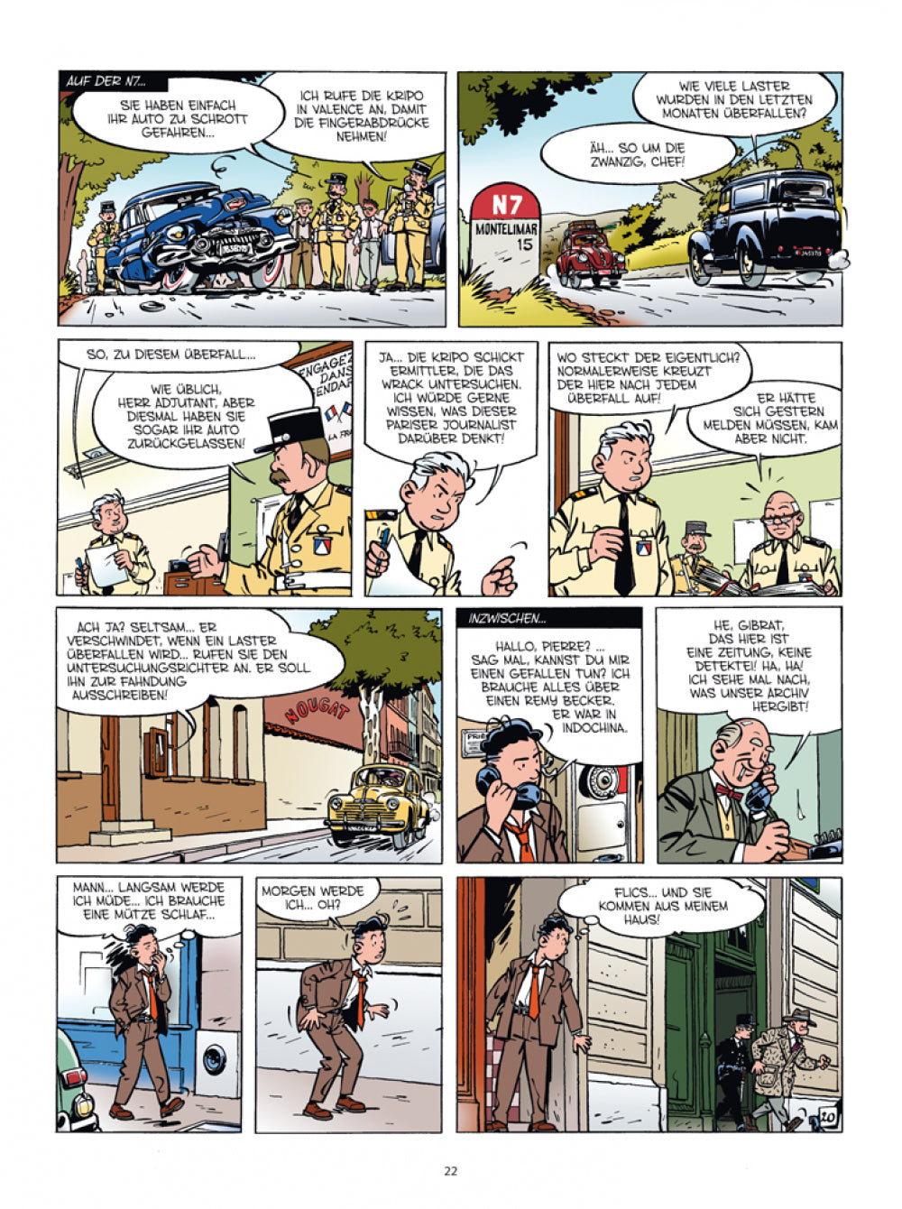 Die Abenteuer von Jacques Gibrat 1 (Neuauflage) - Die Bande der Weindiebe