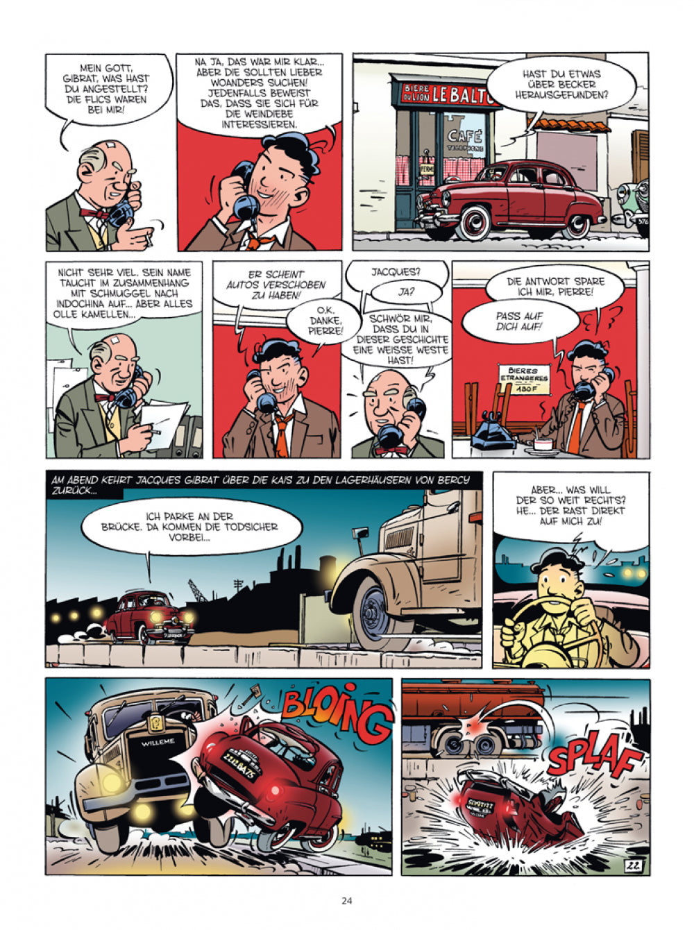 Die Abenteuer von Jacques Gibrat 1 (Neuauflage) - Die Bande der Weindiebe