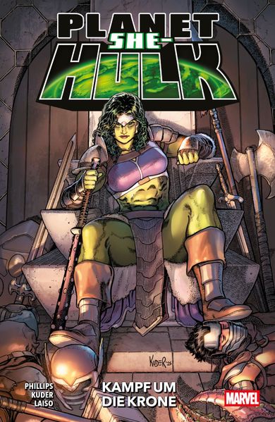Cover Planet She-Hulk: Kampf um die Krone – Jürgens Comic Shop