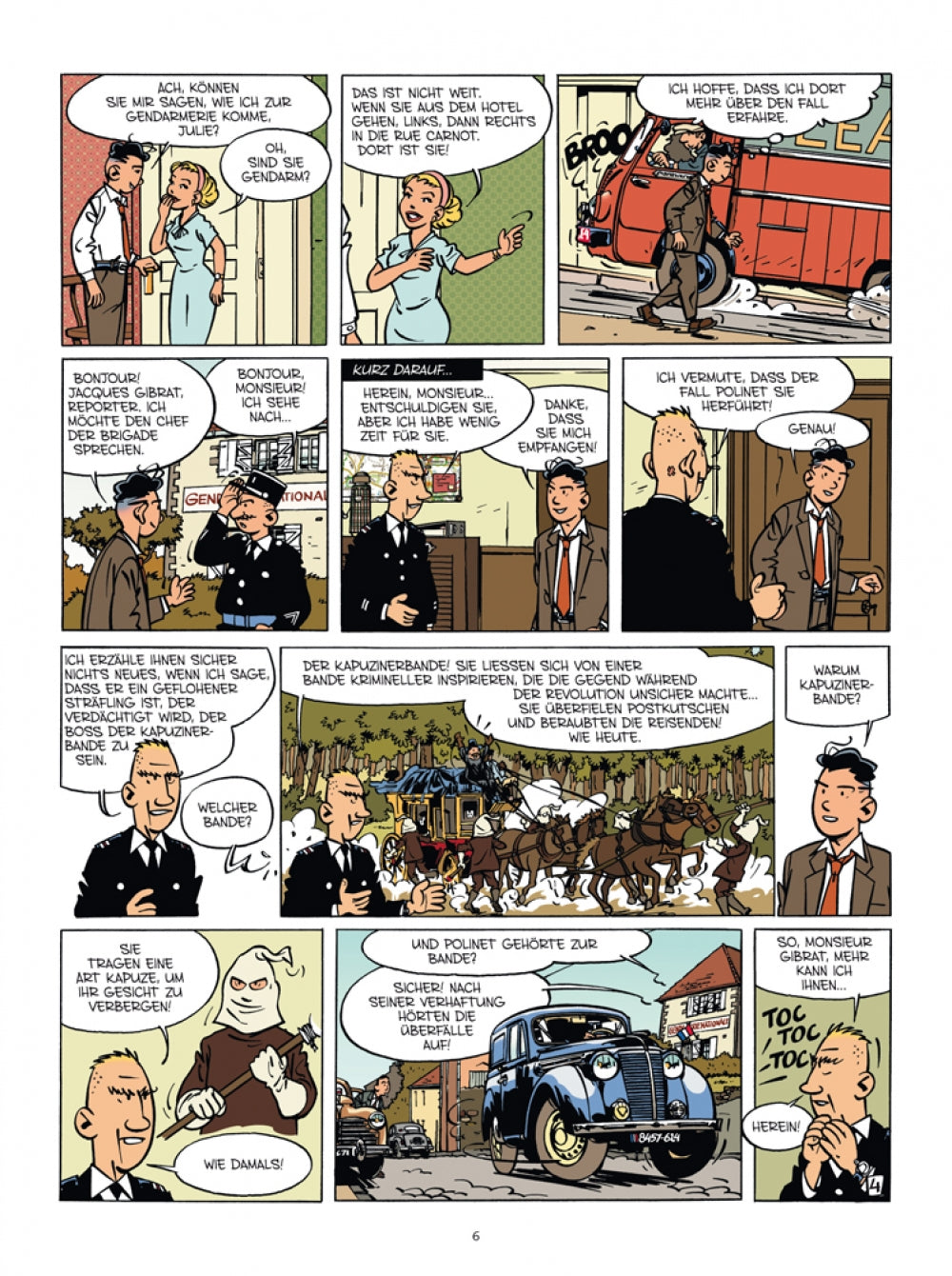 Die Abenteuer von Jacques Gibrat 2 (Neuauflage) - Die Rückkehr der Kapuzinerbande