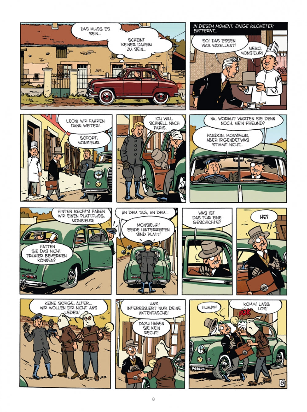 Die Abenteuer von Jacques Gibrat 2 (Neuauflage) - Die Rückkehr der Kapuzinerbande