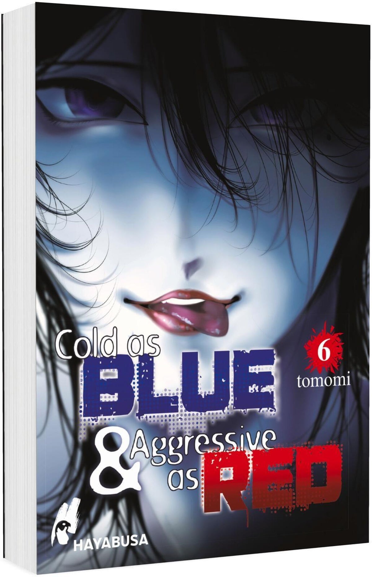 Cold as Blue & Aggressive as Red 6 – Cover der deutschen Carlsen-Ausgabe