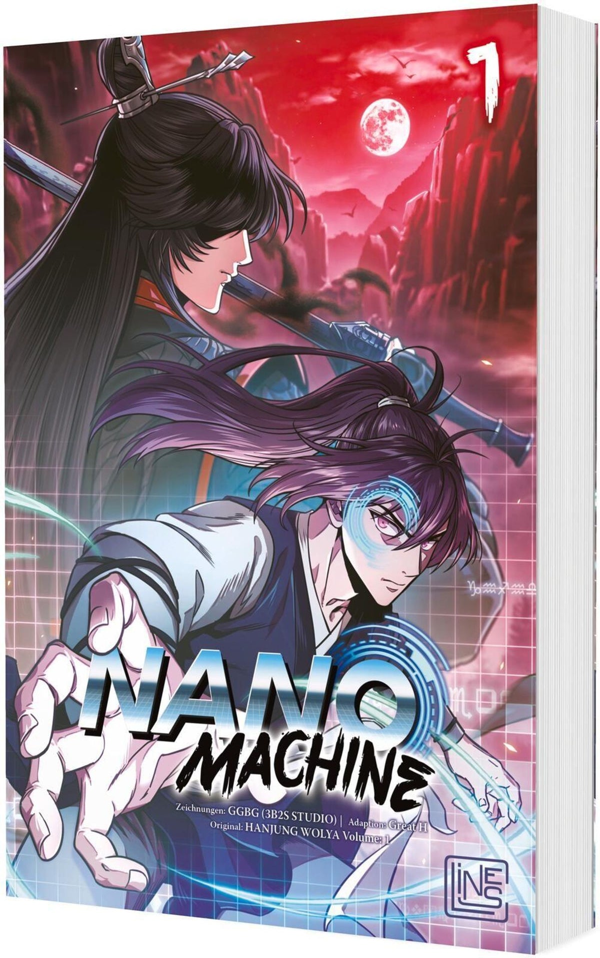 Nano Machine 1 – Cover der deutschen Carlsen-Ausgabe