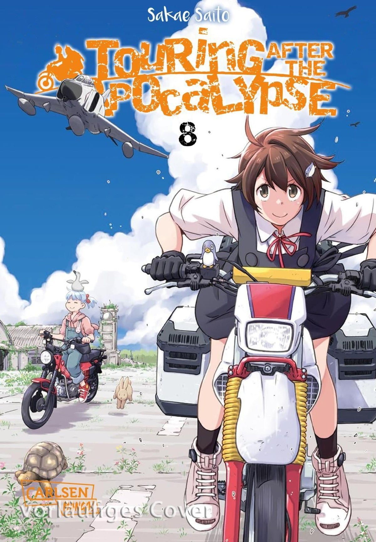 Touring After the Apocalypse 8 – Cover der deutschen Carlsen-Ausgabe