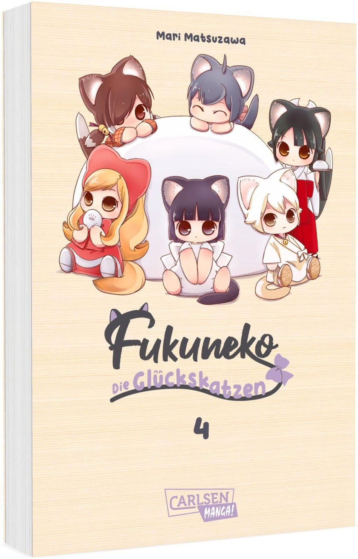 Fukuneko 4 – Cover der deutschen Carlsen-Ausgabe