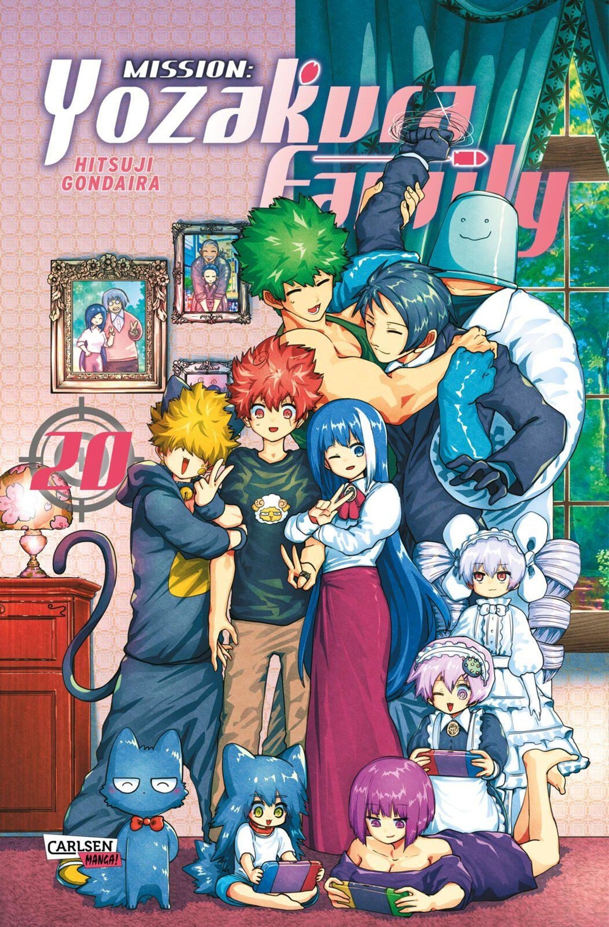 Mission Yozakura Family 20 – Cover der deutschen Carlsen-Ausgabe