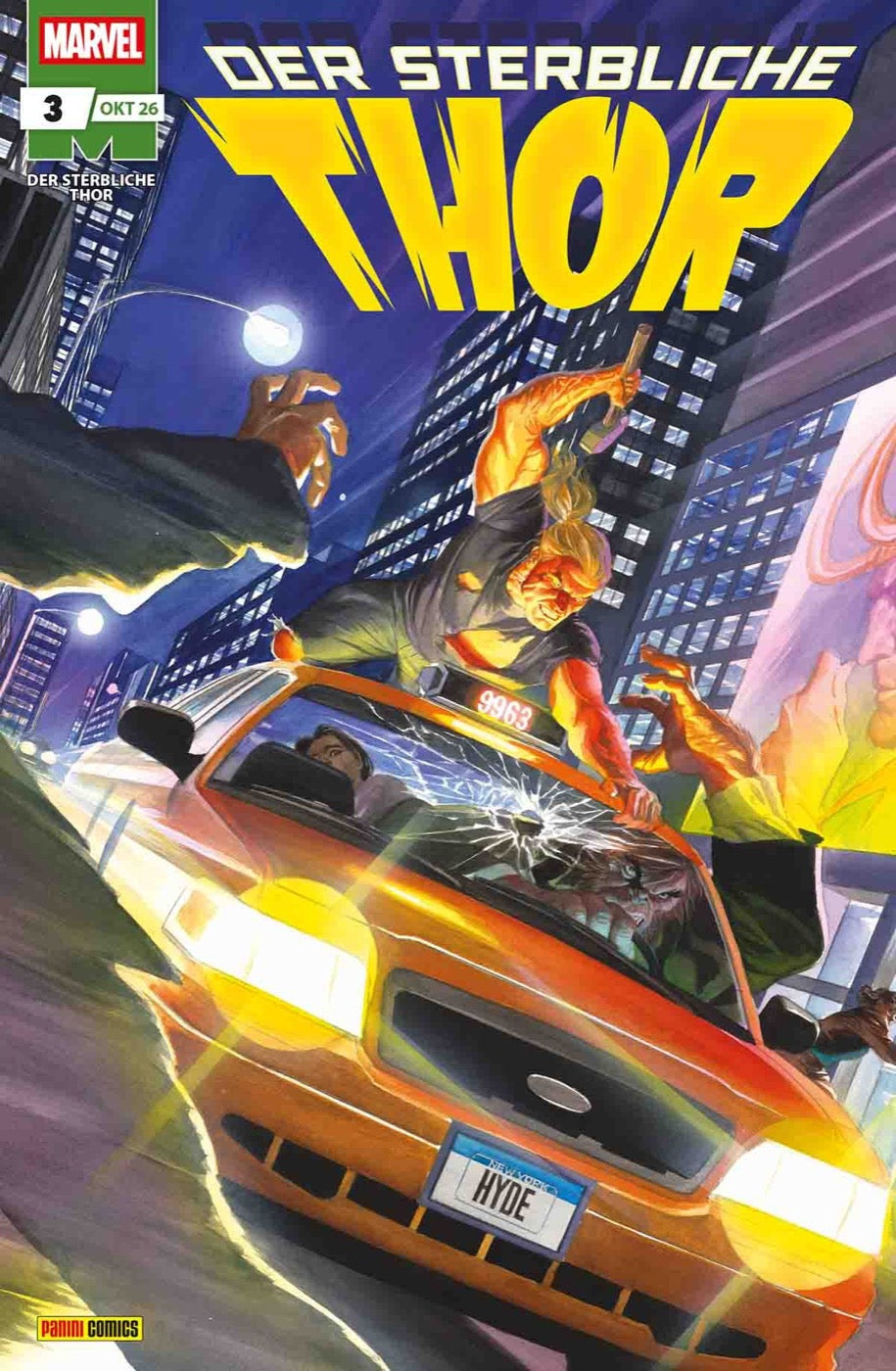 Cover Der sterbliche Thor (2026) 3 – Jürgens Comic Shop
