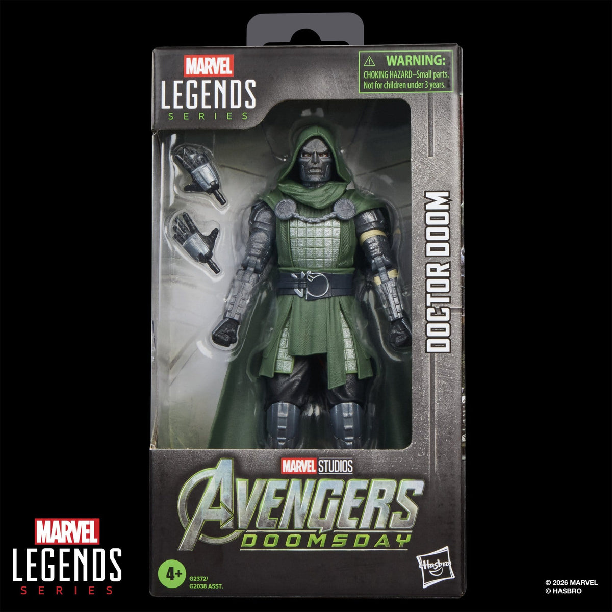Doctor Doom – Avengers: Doomsday Marvel Legends Actionfigur, 15 cm – Produktansicht 3