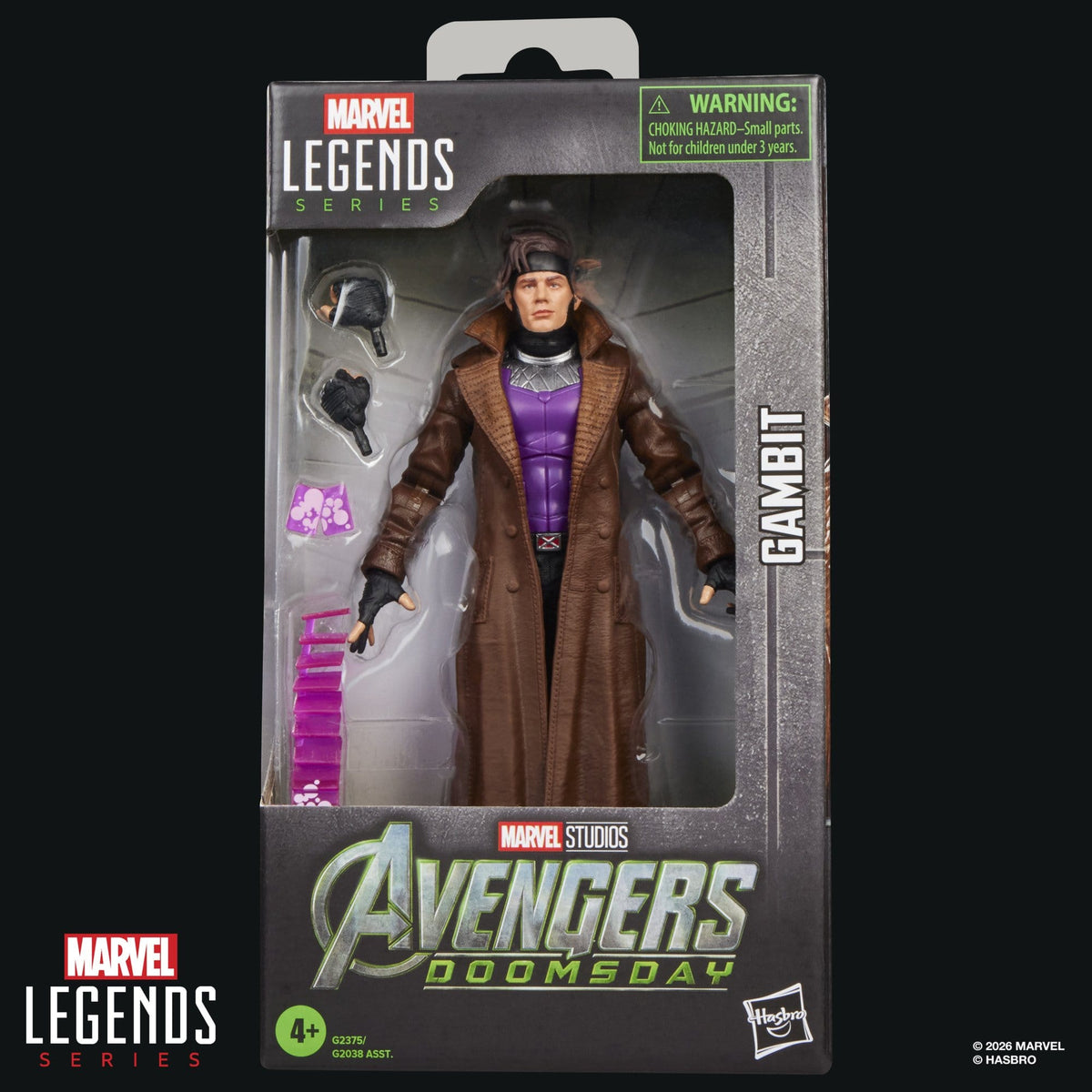 Gambit – Avengers: Doomsday Marvel Legends Actionfigur, 15 cm – Produktansicht 3