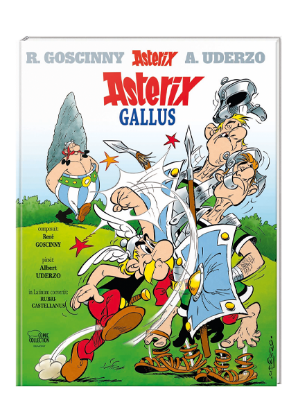 Cover Asterix Latein 01 - Asterix Gallus – Egmont Ehapa